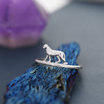 Leopard Ring in Sterling Silver, Cheetah Ring, Animal Jewellery, Fun and Quirky US 5 - 8,