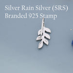 Olive Leaf Mini Crawler Earrings in Sterling Silver, Silver, Gold or Rose Gold, Olive Branch Climber Earrings, Nature Inspired Ear Climbers