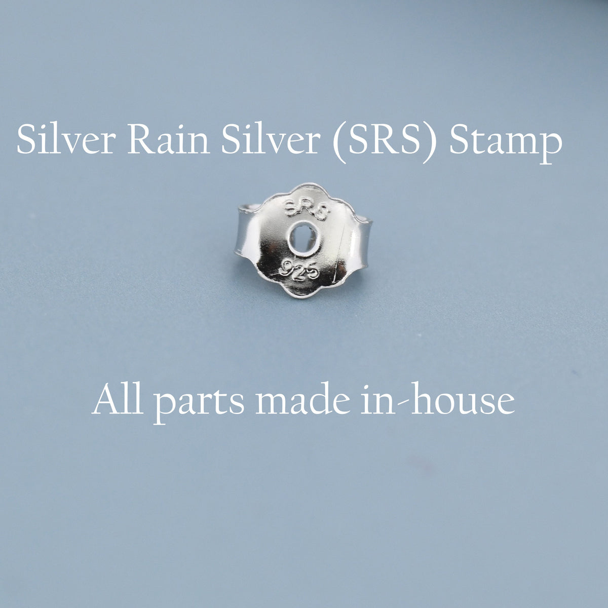 Sapphire Blue CZ Bezel Stud Earrings in Sterling Silver, Available in 3mm, 4mm, 5mm, Brilliant Cut CZ Earrings, Minimal CZ Stud