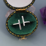 Minimalist Asymmetric Bar Open Ring