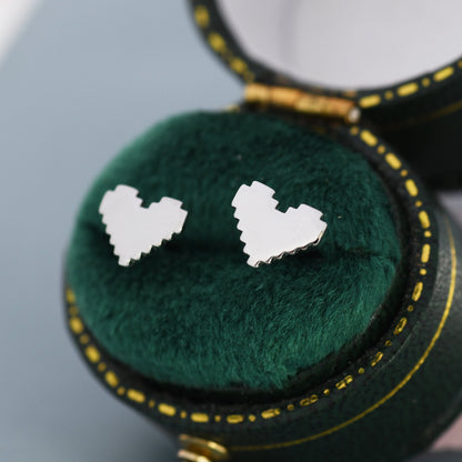 Half Circle Stud Earrings in Sterling Silver, Silver, Gold or Rose Gold over Sterling Silver, Geometric Open Circle Earrings, Semi Circle