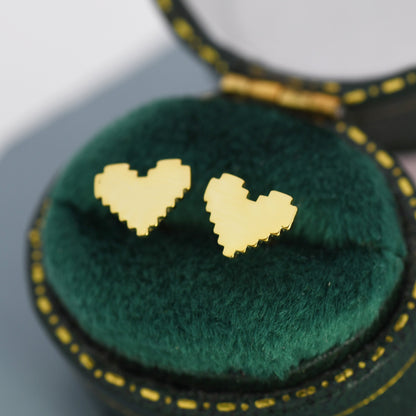 Half Circle Stud Earrings in Sterling Silver, Silver, Gold or Rose Gold over Sterling Silver, Geometric Open Circle Earrings, Semi Circle