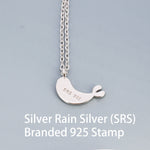 Cute Seal Pendant Necklace in Sterling Silver, Baby Seal Necklace, Nature Inspired Jewellery, Dainty and Delicate, Kawaii Necklace
