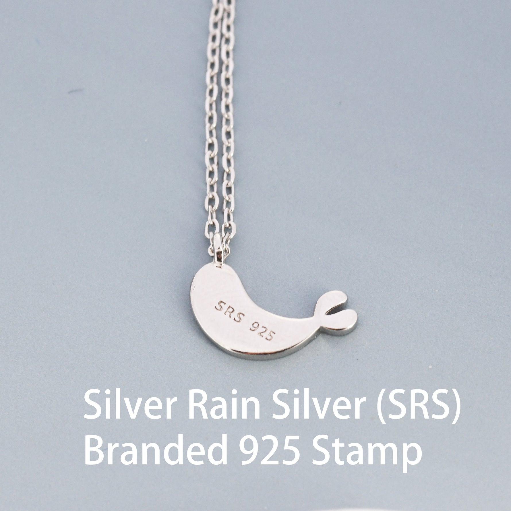 Cute Seal Pendant Necklace in Sterling Silver, Baby Seal Necklace, Nature Inspired Jewellery, Dainty and Delicate, Kawaii Necklace