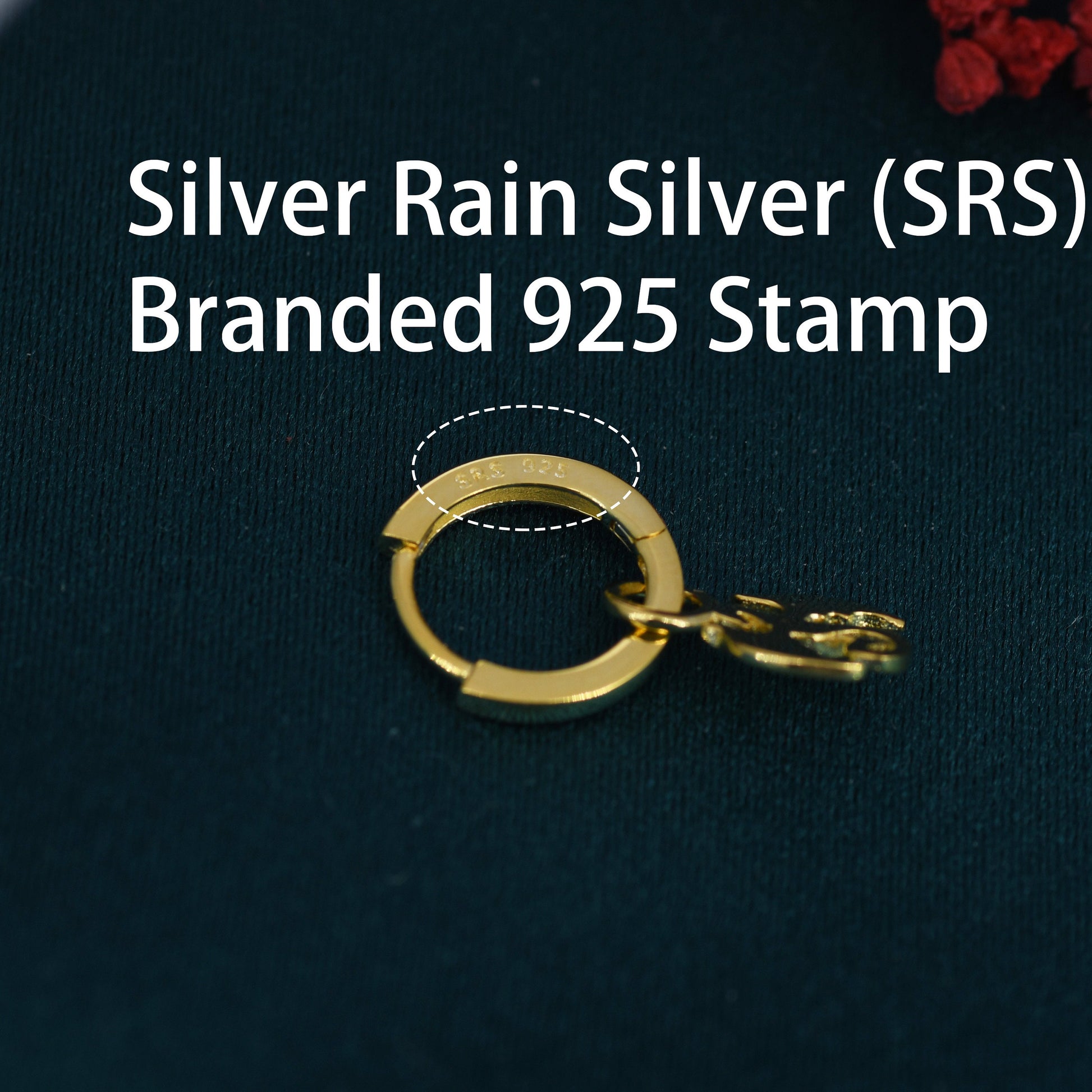 Dragon Huggie Hoop in Sterling Silver, Silver or Gold, Dagon Dangle Hoop Earrings, Detachable and Interchangeable