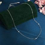 Extra Tiny Starburst Necklace in Sterling Silver, Floating Stars Necklace, Adjustable Length, Extra Small Pendant, 16 inch to 18 inch