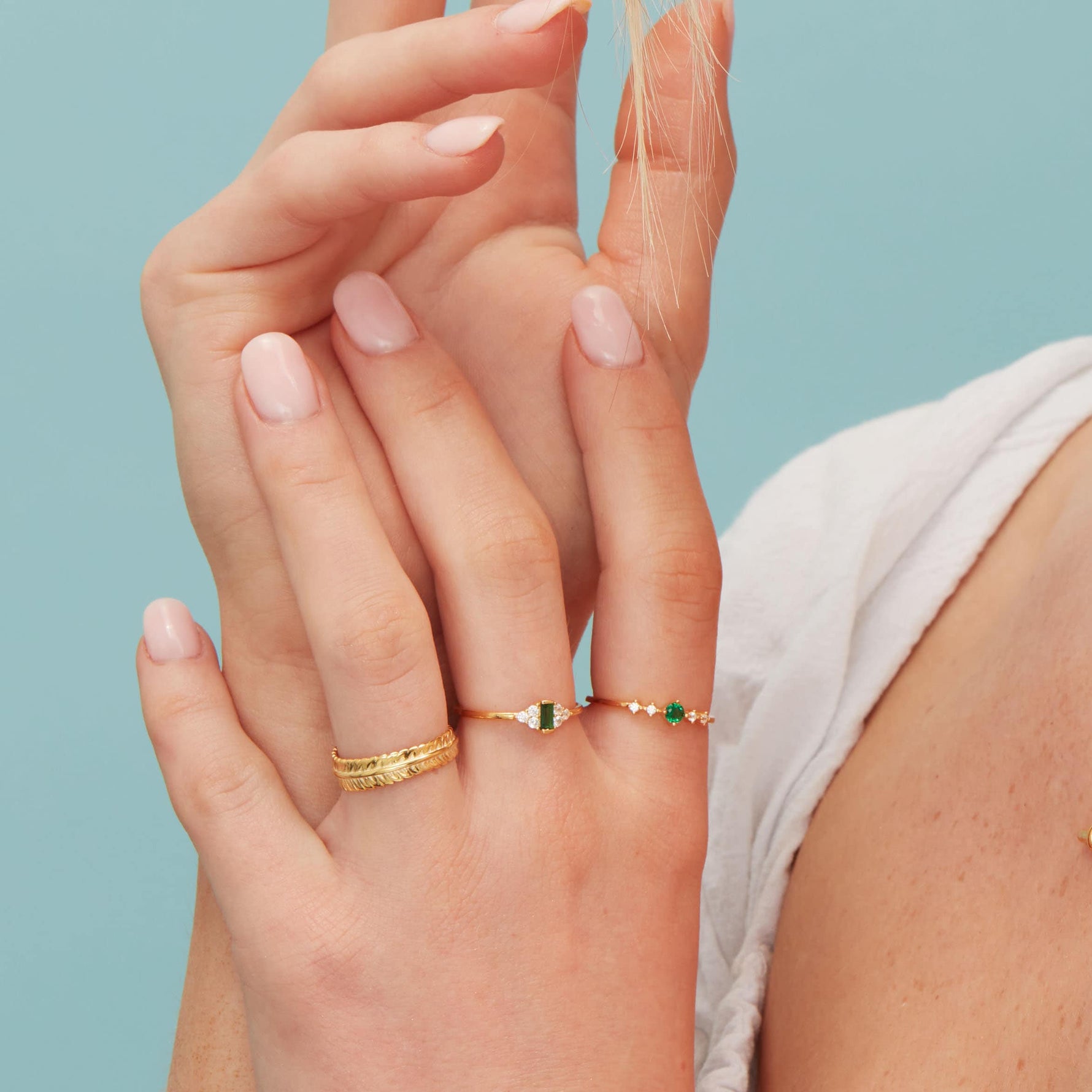 Fern Leaf Open Ring