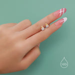 Chick and Egg Stud Earrings in Sterling Silver, Chicken Bird Earrings, Silver Chicken Stud, Silver and Gold, Bird Earrings