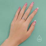 Super Cute Rabbit and Carrot Open Ring in Sterling Silver, Adjustable, Bunny and Carrot Ring, Rabbit Ring