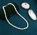 Freshwater Pearl Bead Chain Necklace