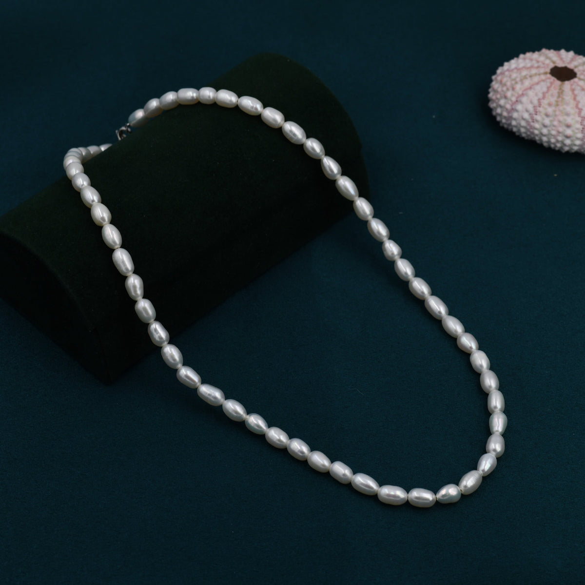 Freshwater Pearl Bead Chain Necklace