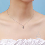 Delicate Leaf Pendant Necklace in Sterling Silver, Olive Brach Necklace, Nature Inspired Tree Leaf Necklace
