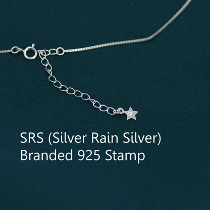 Super Cute Kitty Cat Carved Mother of Pearl Shell Pendant Necklace in Sterling Silver -Black Natural Shell - Cute and Quirky