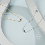 Sapphire Blue Evil Eye Charm Bracelet