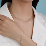 Starburst Bracelet/Necklace in Sterling Silver, North Star Bracelet/ Necklace, Sunburst/Star Bracelet/ Necklace, Star Motif