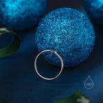 Extra Tiny Little Star Skinny Ring in Sterling Silver, Single Star Delicate Ring, Silver Star Ring, Simple and Minimal