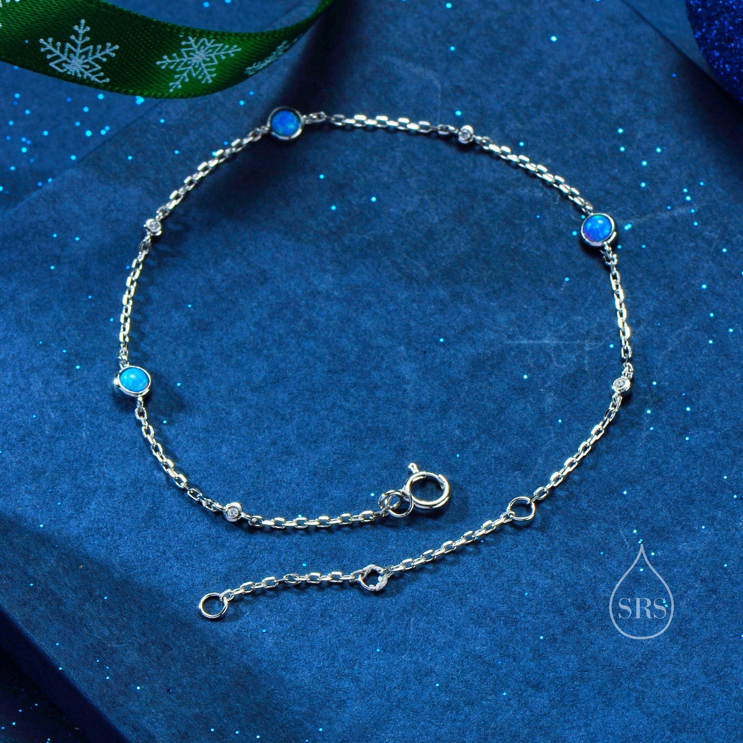 Minimal Opal Station Bracelet