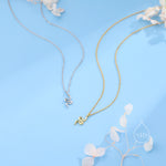 Extra Tiny Snake Pendant Necklace in Sterling Silver, Silver or Gold, Snake Necklace, Small Snake Necklace, Snake Pendant