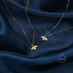 Extra Tiny White Opal Marquise Leaf Pendant Necklace in Sterling Silver, Silver or Gold, Opal Crown Necklace, Small Fire Opal Necklace