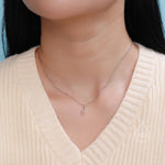 Extra Tiny Snake Pendant Necklace in Sterling Silver, Silver or Gold, Snake Necklace, Small Snake Necklace, Snake Pendant