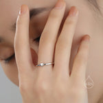 Extra Tiny Heart Ring in Sterling Silver, Silver Heart Ring in US 5 - 8? Sweet Heart Ring, Extra Small Heart Ring