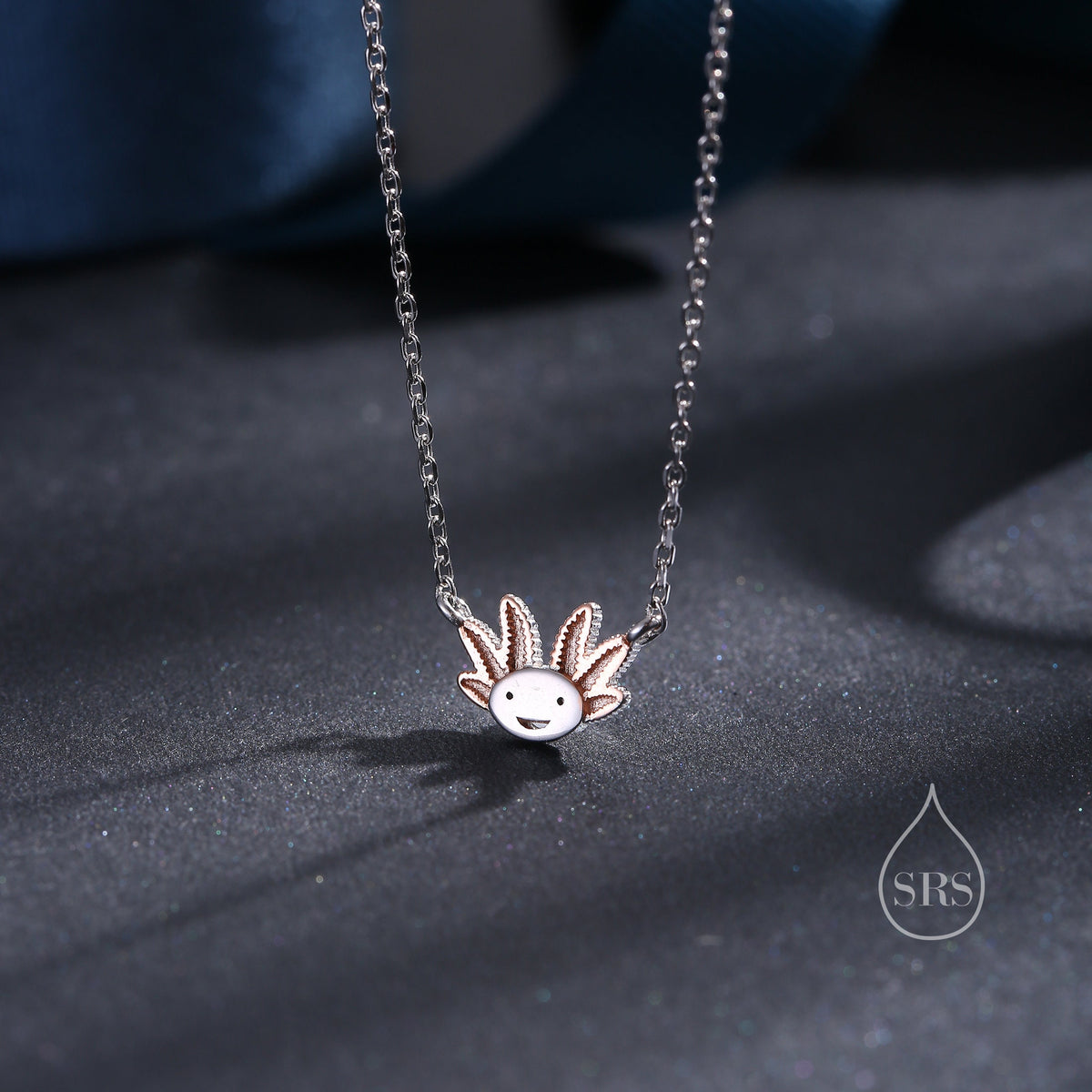 Axolotl Charm Necklace