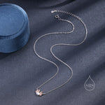 Axolotl Pendant Necklace in Sterling Silver, Cute Axolotl Necklace, Silver Axolotl Necklace, Fish Necklace