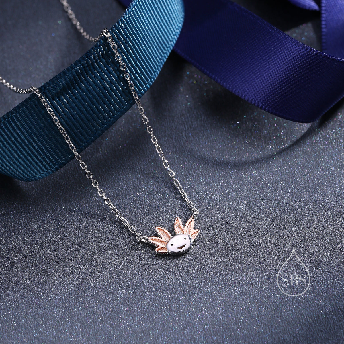 Axolotl Charm Necklace