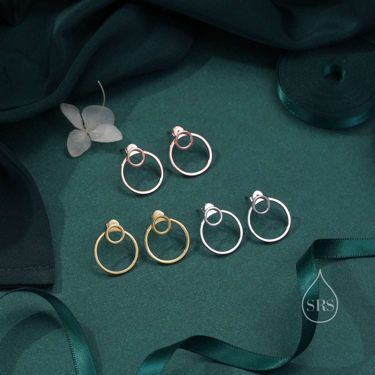 Double Circle Ear Jackets