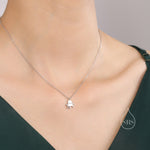 Octopus Pendant Necklace in Sterling Silver, Silver or Gold - Cute Quirky and Fun Fish Jewellery