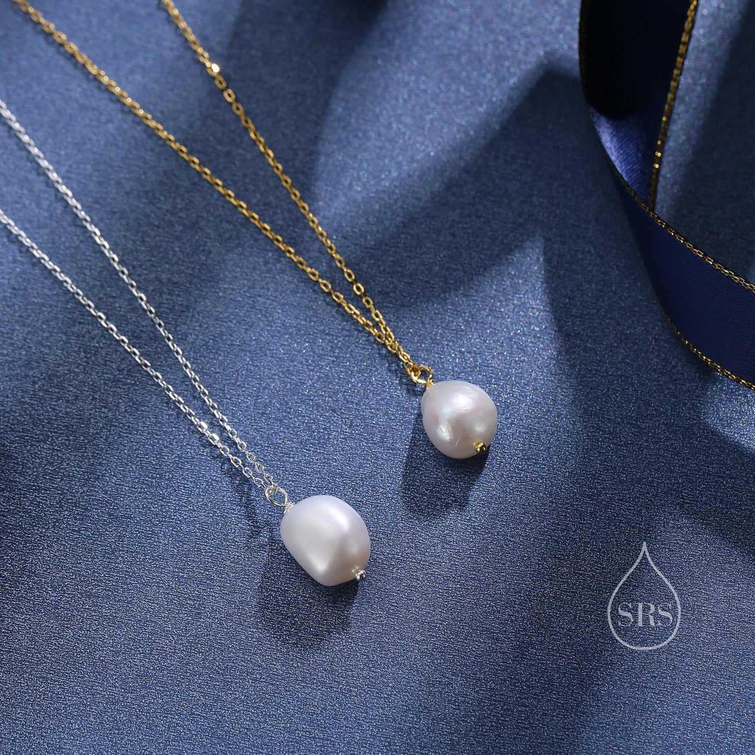 12mm Baroque Pearl Pendant Necklace