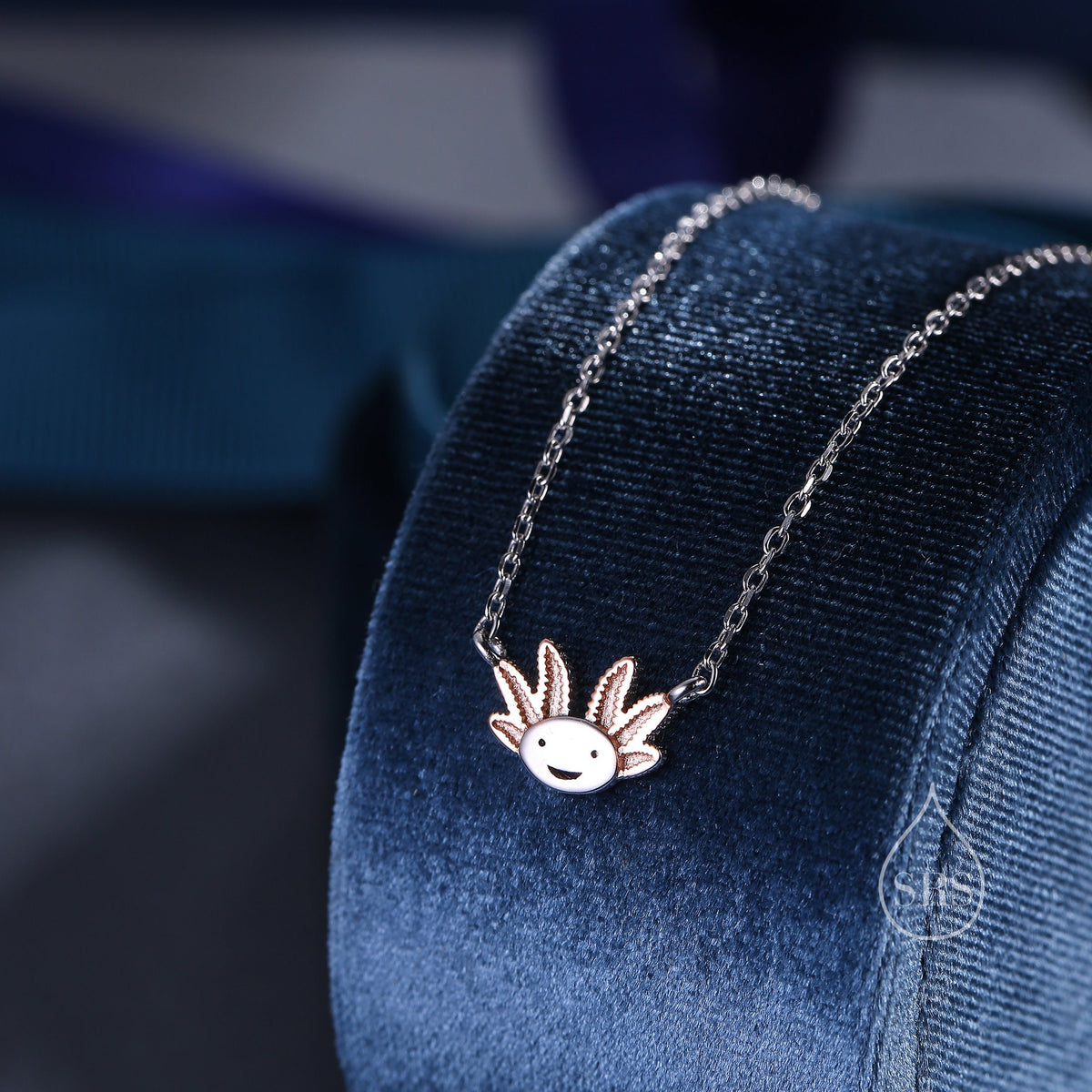 Axolotl Charm Necklace