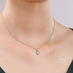 Anatomical Heart Pendant Necklace Sterling Silver, Silver or Gold, Beating Heart Necklace, Realistic Heart Necklace, Gothic and Punk