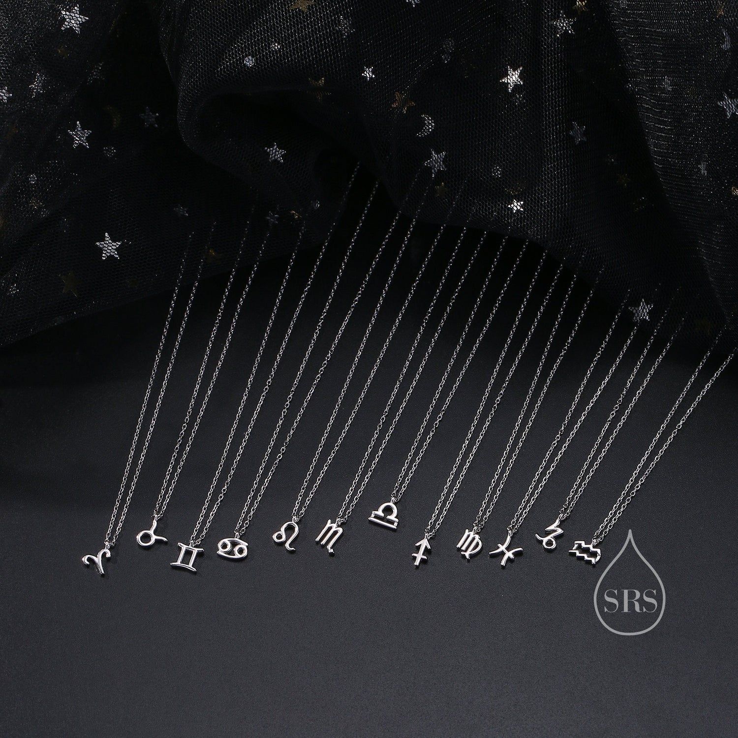 Zodiac Sign Pendant Necklace