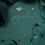 Tiny Crown Pendant Necklace in Sterling Silver, Silver or Gold, Little Crown Necklace