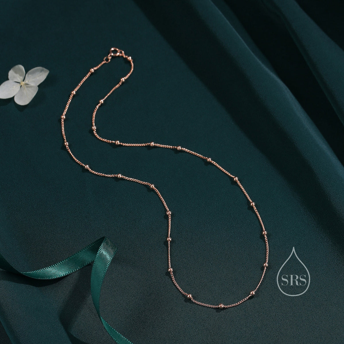 Bead Station Chain Necklace