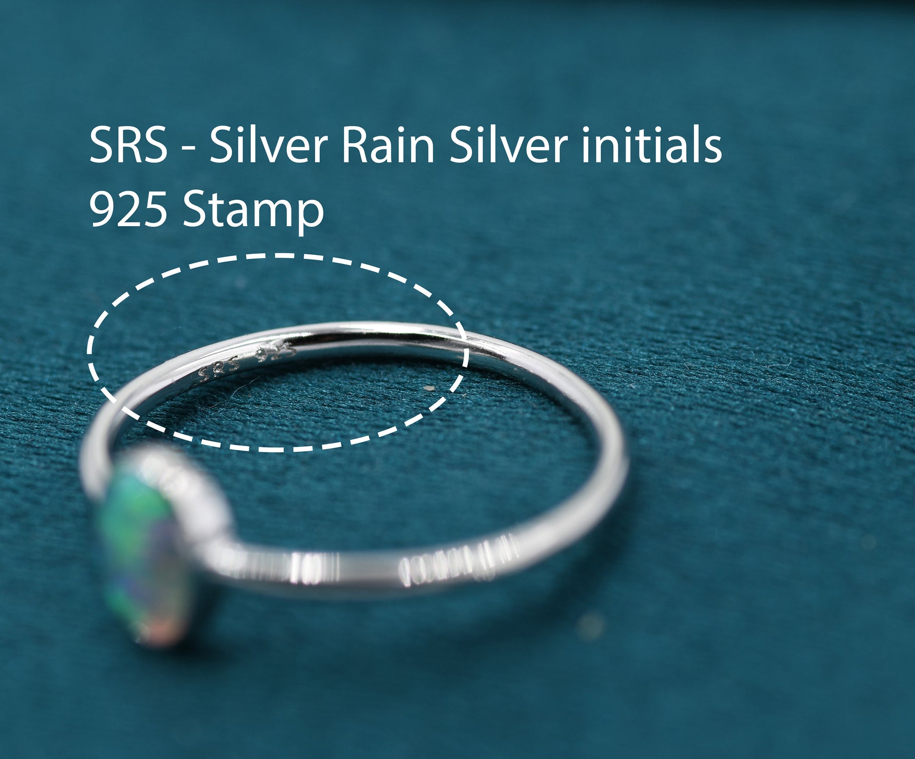 White Fire Oval Opal Ring in Sterling Silver, US 5 - 8, Delicate Opal Stone Ring, Lab Created Opal Ring, Simulated Opal Ring