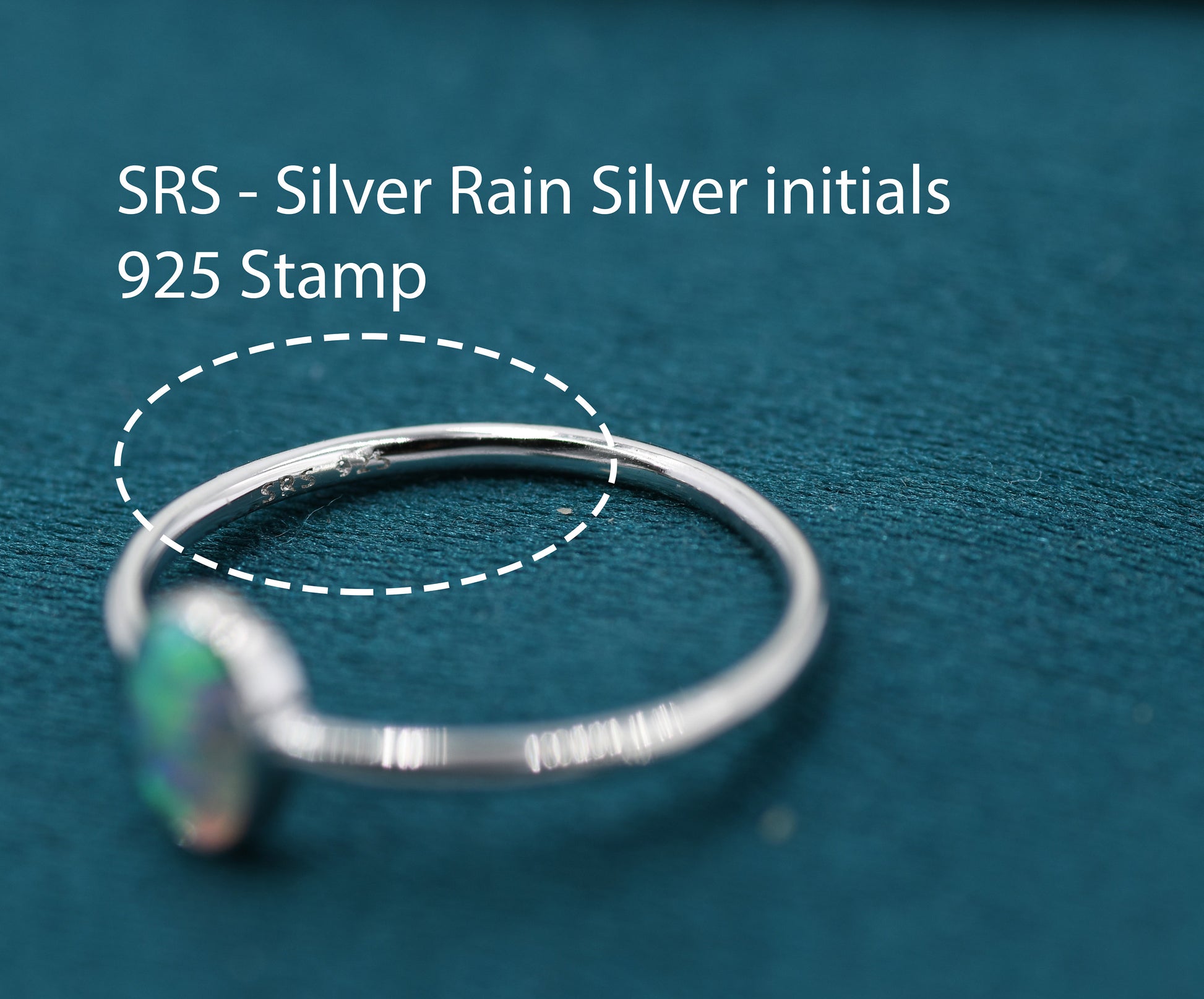 White Fire Oval Opal Ring in Sterling Silver, US 5 - 8, Delicate Opal Stone Ring, Lab Created Opal Ring, Simulated Opal Ring