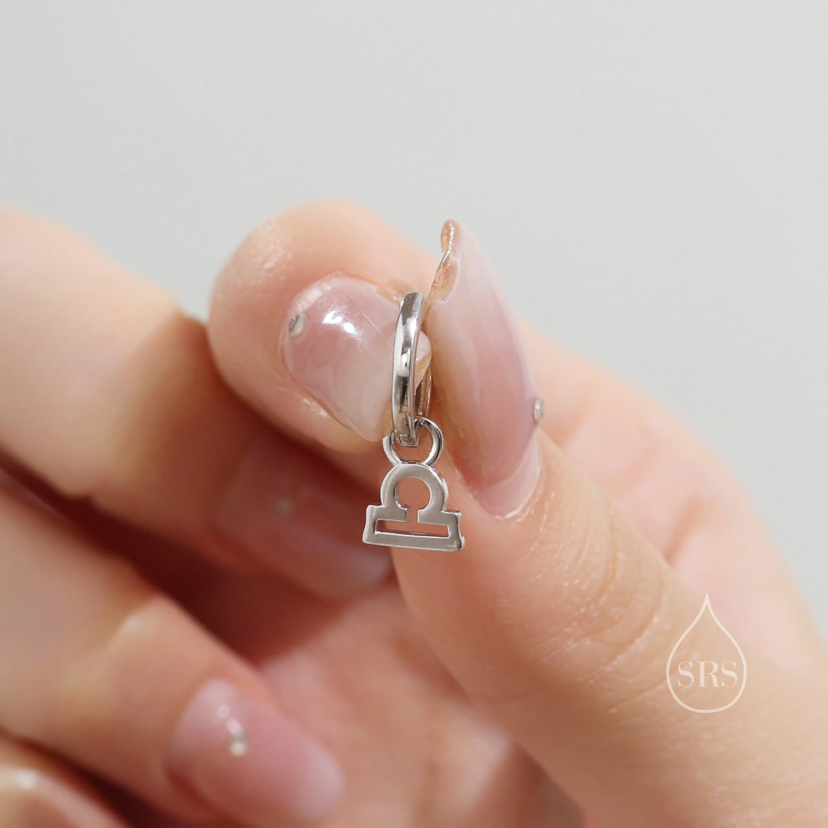 Zodiac Huggie Hoop Earrings Sterling Silver, Silver or Gold or Rose Gold, Horoscope Hoop Earrings, Zodiac Earrings
