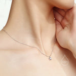 Moonstone Star Pendant Necklace