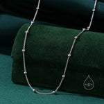 Bead Station Chain Necklace