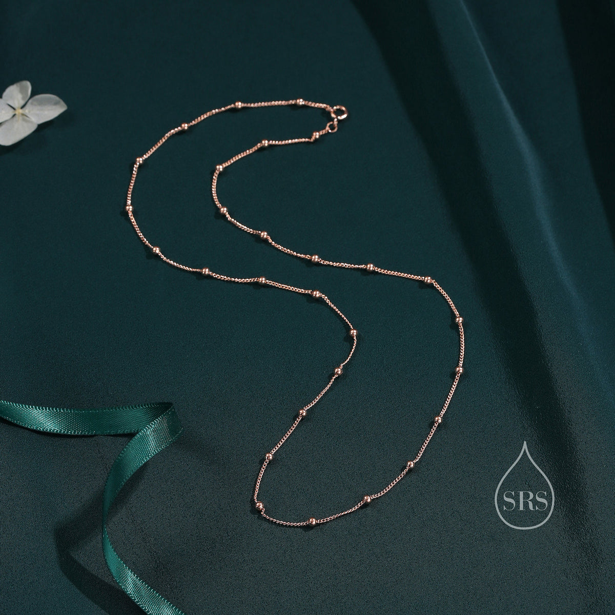 Bead Station Chain Necklace
