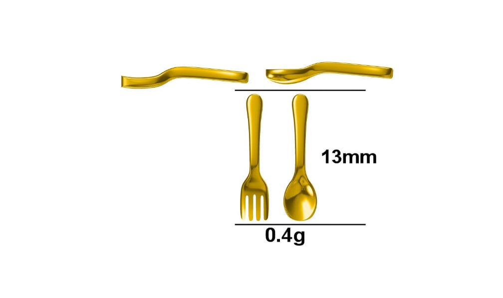 Spoon Stud Earrings in Sterling Silver, Silver, Gold or Rose Gold, Spoon Earrings, Cute Earrings