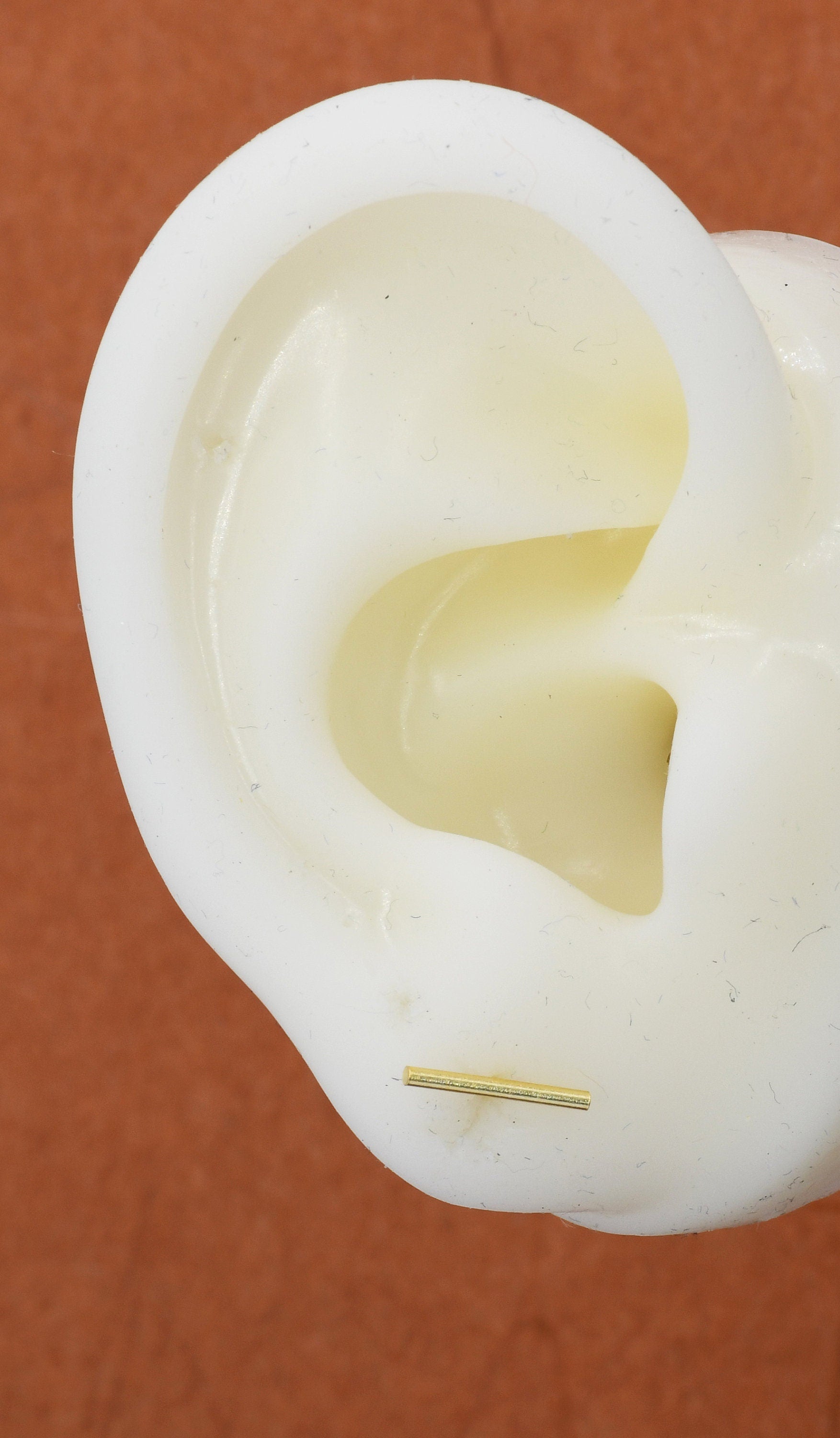 Minimalist Bar Stud Earrings in Sterling Silver, Silver or Gold or Rose Gold, Skinny Bar Earrings, Extra Petite Bar Earrings, Tiny Bar