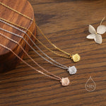 Seashell Pendant Necklace in Sterling Silver, Silver or Gold or Rose Gold, Ocean Necklace, Shell Necklace, Sea Shell Necklace