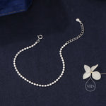 Faceted Disk Chain Bracelet