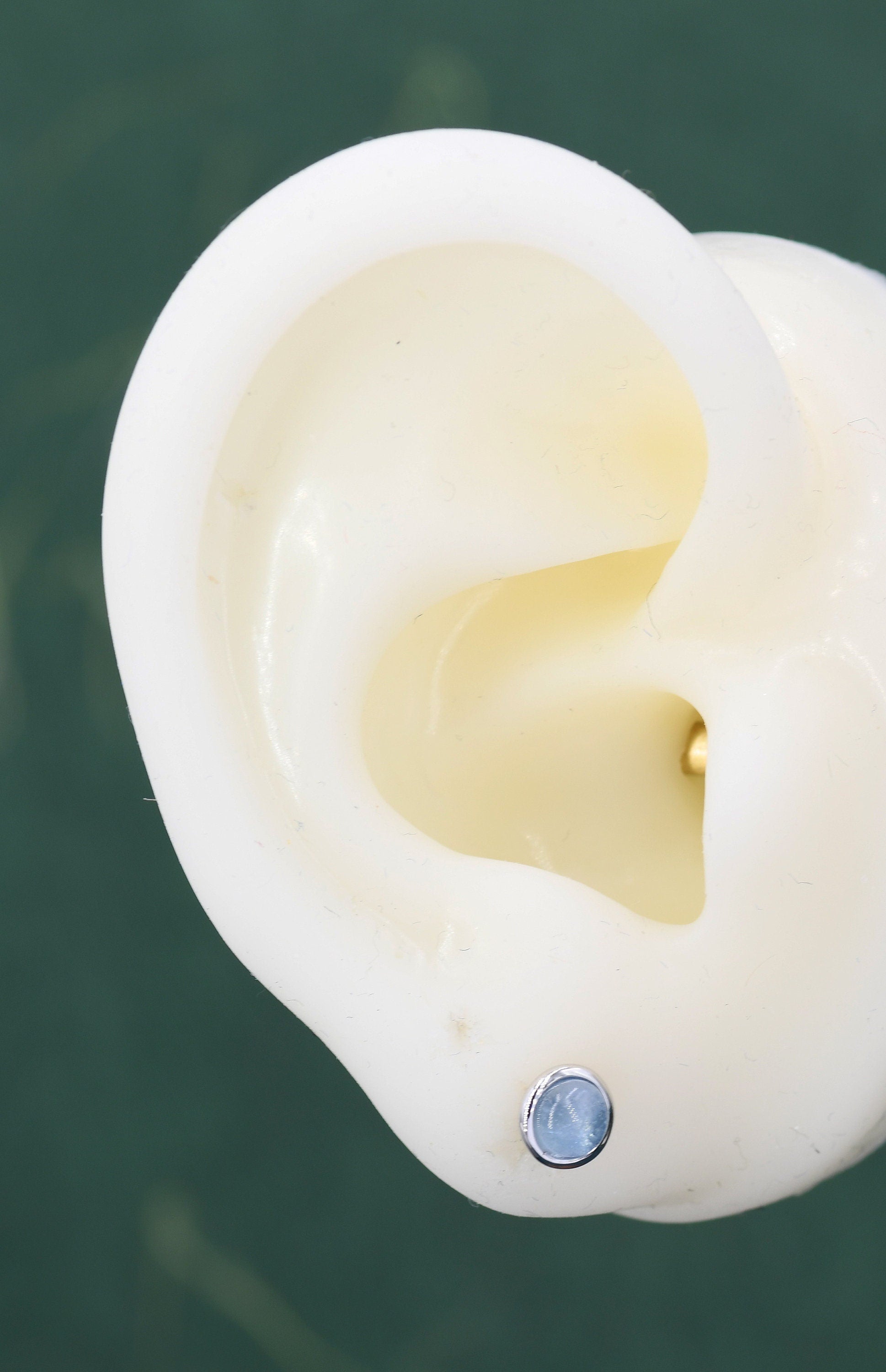 Sterling Silver Aquamarine Bezel Stud Earrings, 4mm Genuine Aquamarine Stone, Semi-precious Jewellery