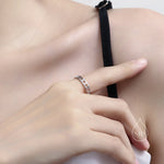 Sterling Silver Moon Phase Ring, US 5 6 7 8 Size, Celestial Jewellery, Dainty and Delicate, Moon Ring