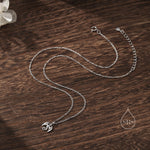 Tiny Dragon Pendant Necklace in Sterling Silver, Dragon Necklace, Small Dragon Pendant, Silver or Gold