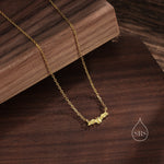 Extra Tiny Bat Pendant Necklace in Sterling Silver, Bat Necklace, Small Bat Pendant, Silver or Gold